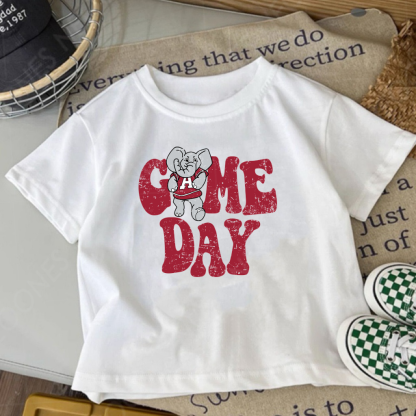 Baby Print Romper And Adult T-Shirt