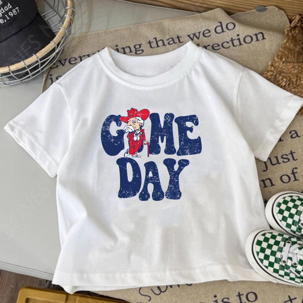 Baby Print Romper And Adult T-Shirt