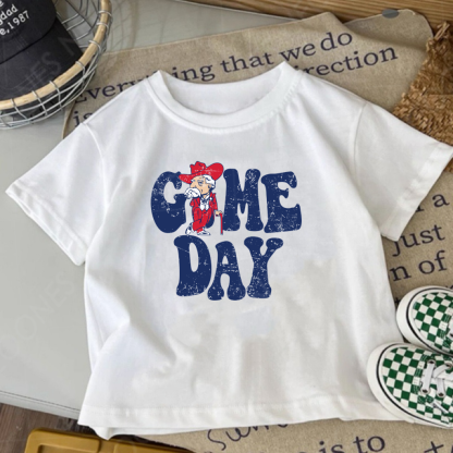 Baby Print Romper And Adult T-Shirt