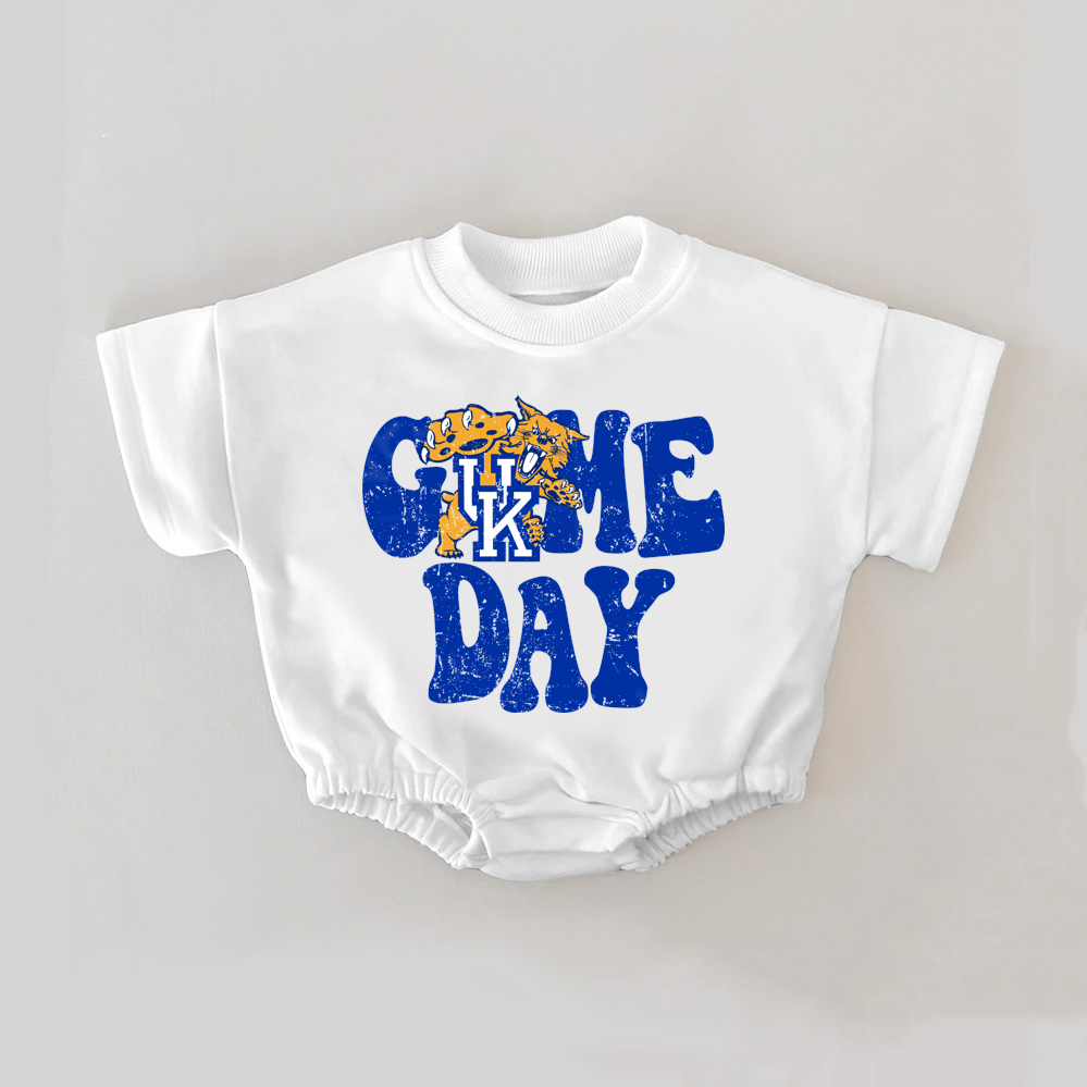 Baby Print Romper And Adult T-Shirt
