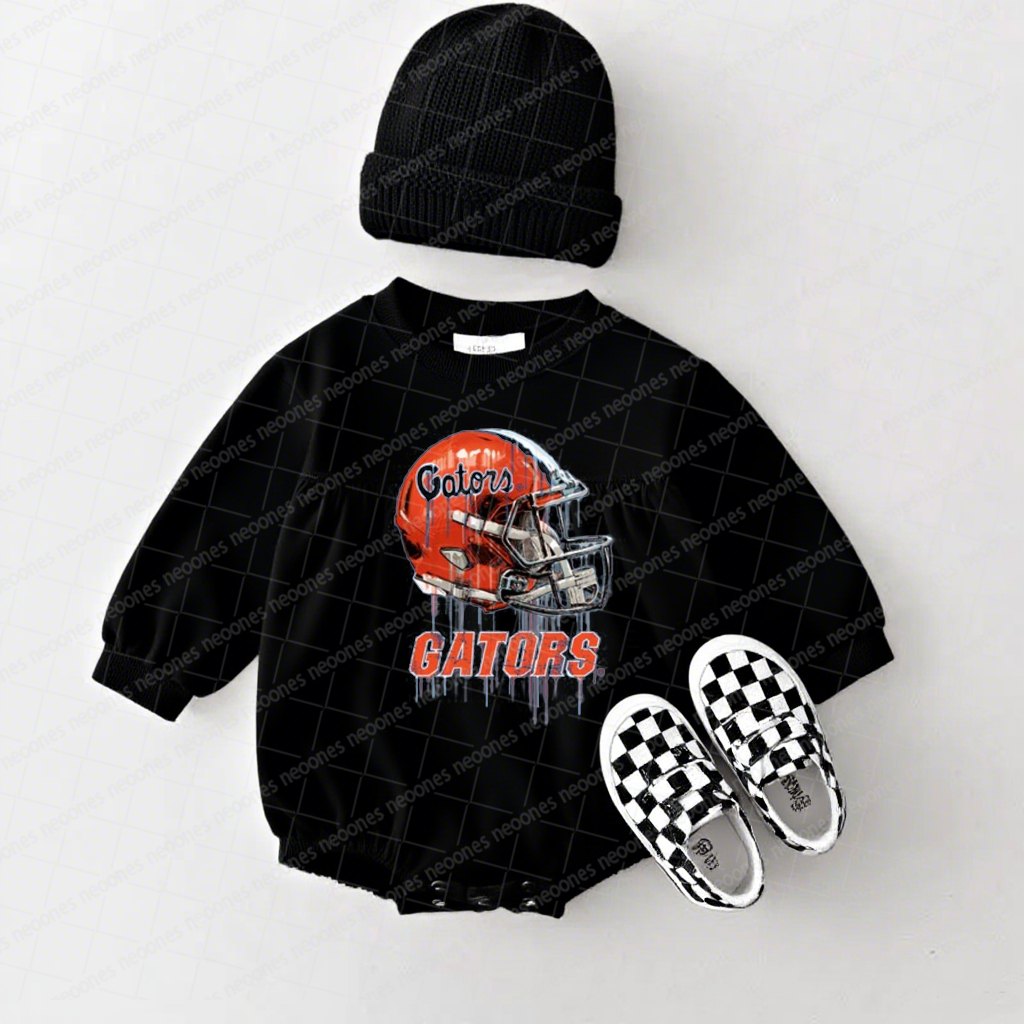 Michigan State Baby Game Day Romper and Adult Sweatshirt