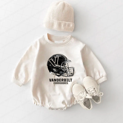 Vanderbilt University Commodores Original Dripping Football Helmet T-Shirt