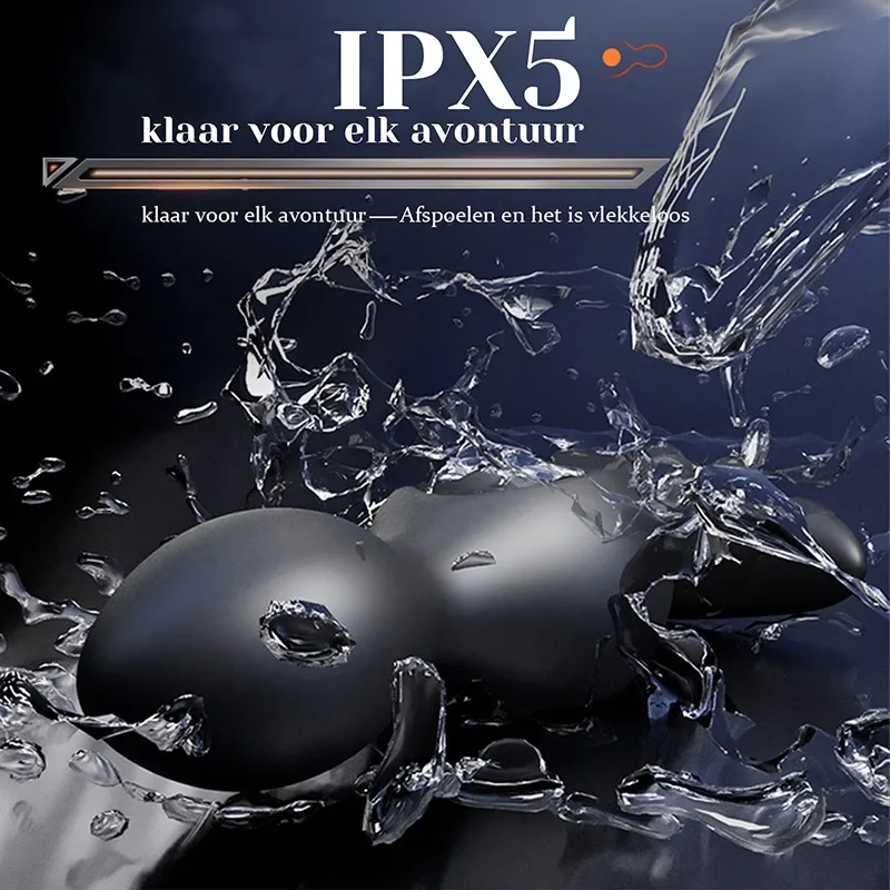 Afstandsbediening Prostaat Vibrator met 10 Vibraties voor Beginners