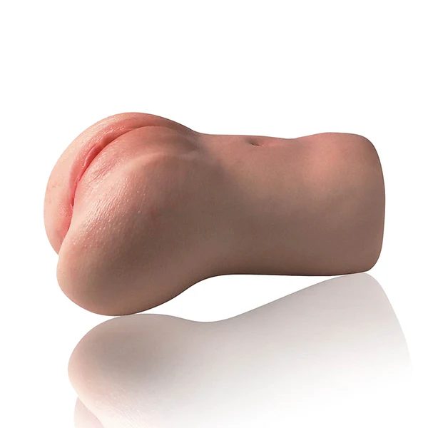 1,0 kg 2-in-1 Zachte Siliconen Pussy Pocket Masturbator