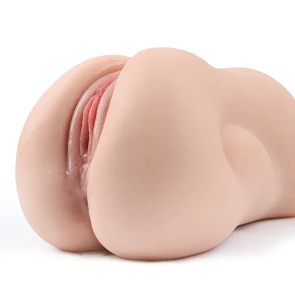 3,0 kg 2-in-1 Pussy Pocket Met Volle Lip Vagina En Strakke Anale Opening