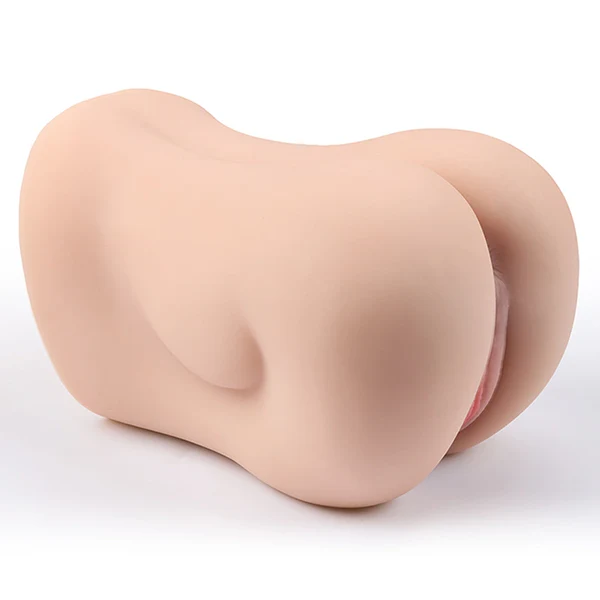 3,0 kg 2-in-1 Pussy Pocket Met Volle Lip Vagina En Strakke Anale Opening