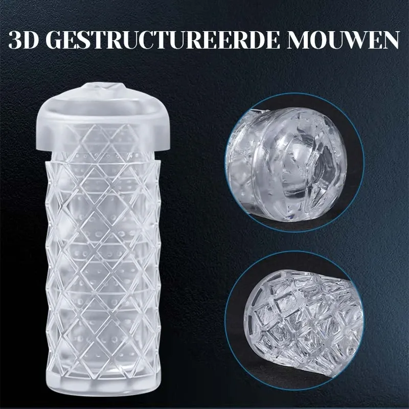 100% Waterproof Hydro Penispomp 6 Zuigmogelijkheden en LED-Display