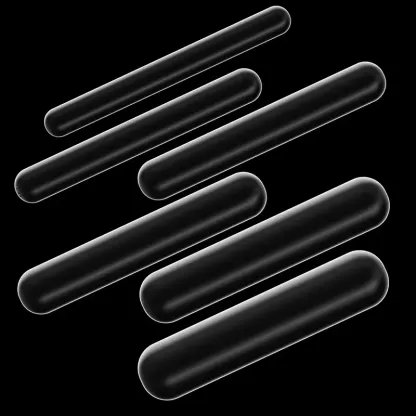 6-Delige Set Crystal Glazen Dildo