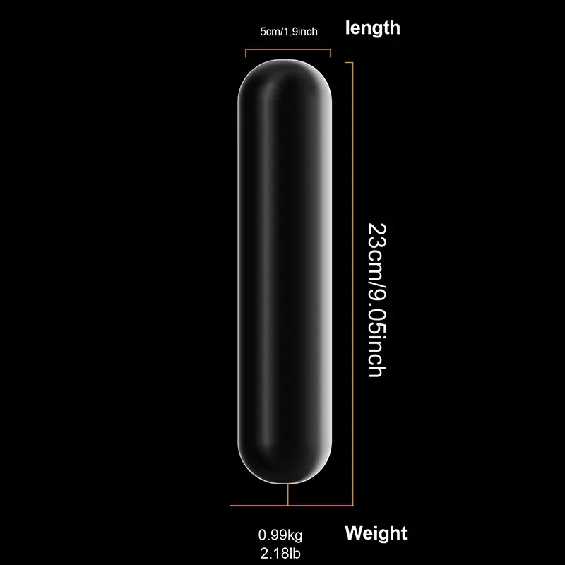 6-Delige Set Crystal Glazen Dildo