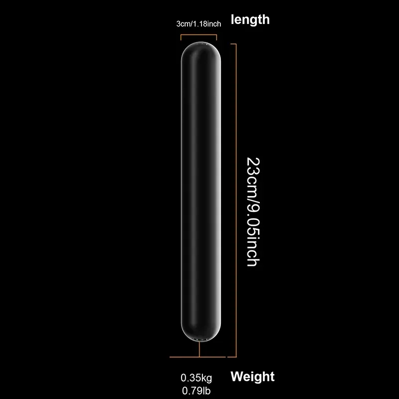 6-Delige Set Crystal Glazen Dildo