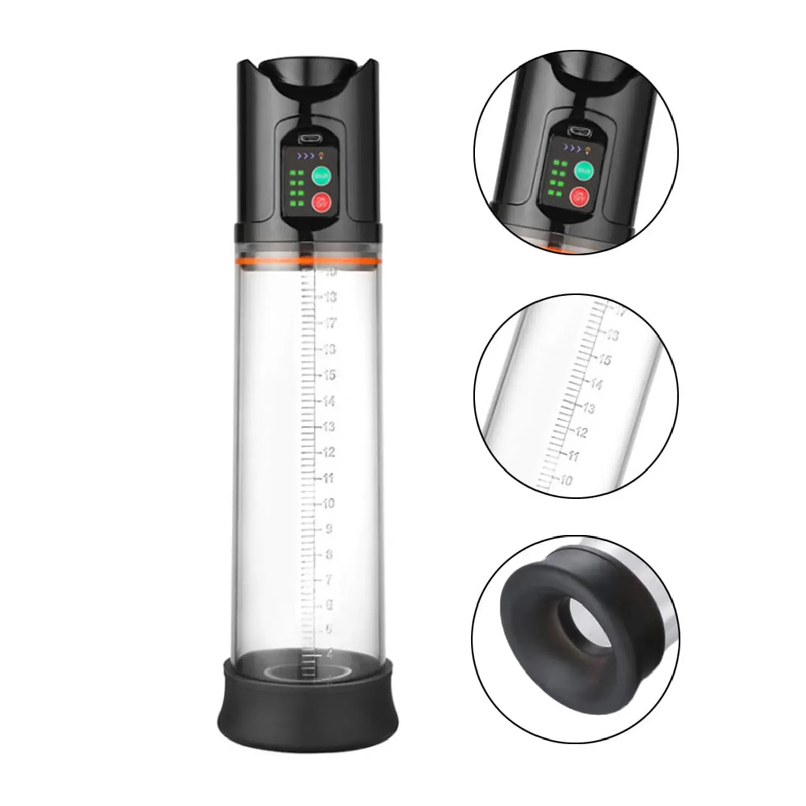 Automatische Penispomp Met Zuigstanden En Masturbator Sleeve