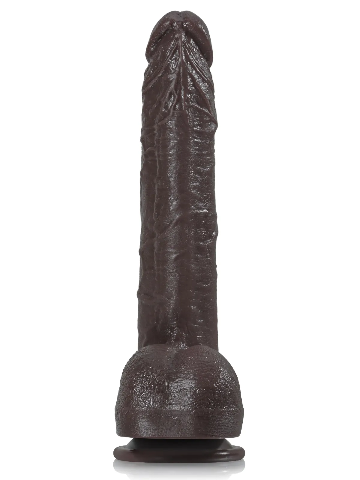 Big Black Siliconen Dual Density G Spot Dildo 27.5cm