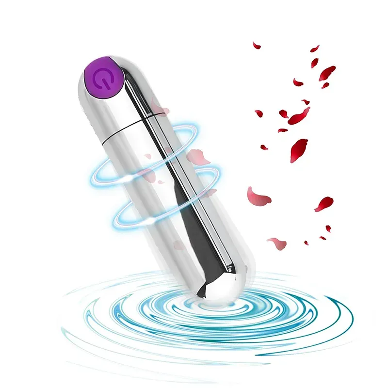 Oplaadbare Power Silver Bullet Vibrator