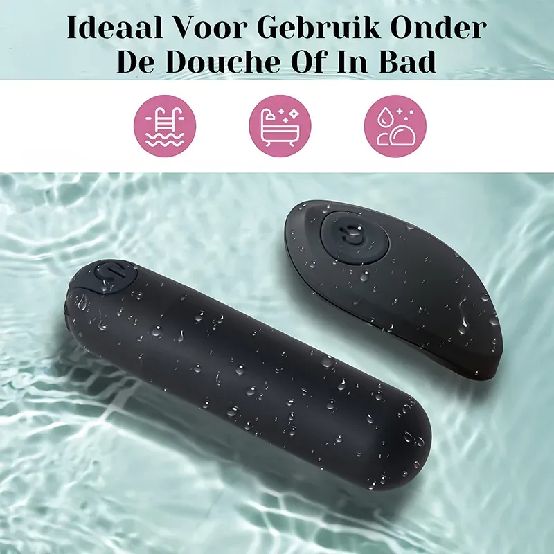 10 Trillingen Oplaadbare Afstandsbediening Bullet Vibrator