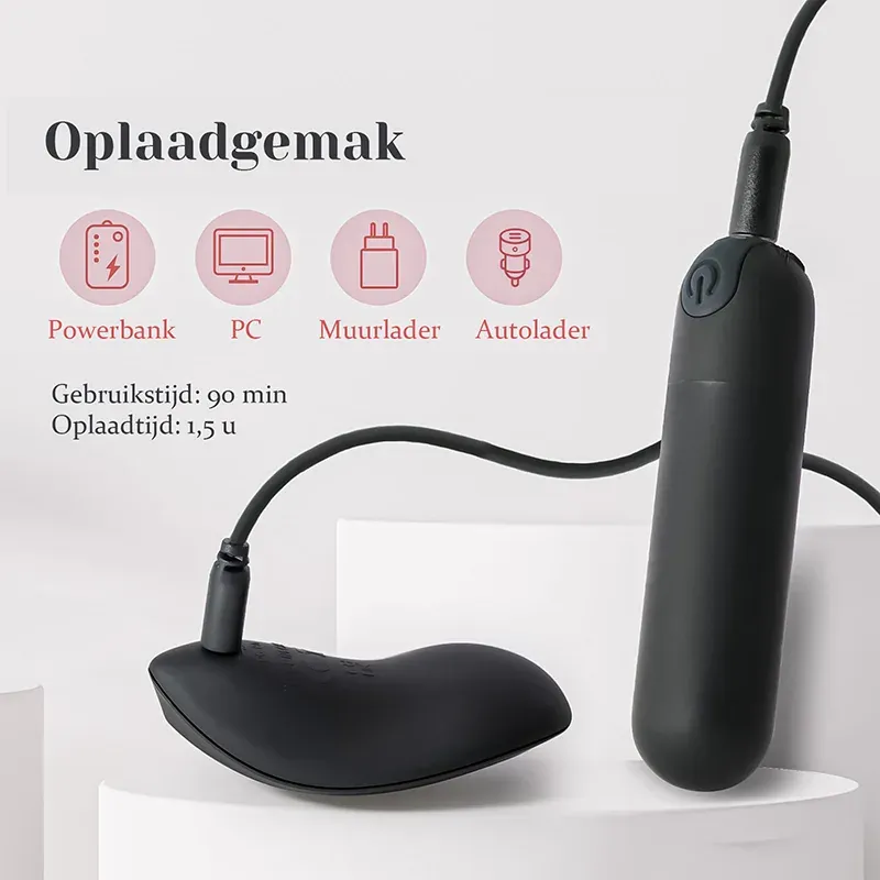 10 Trillingen Oplaadbare Afstandsbediening Bullet Vibrator
