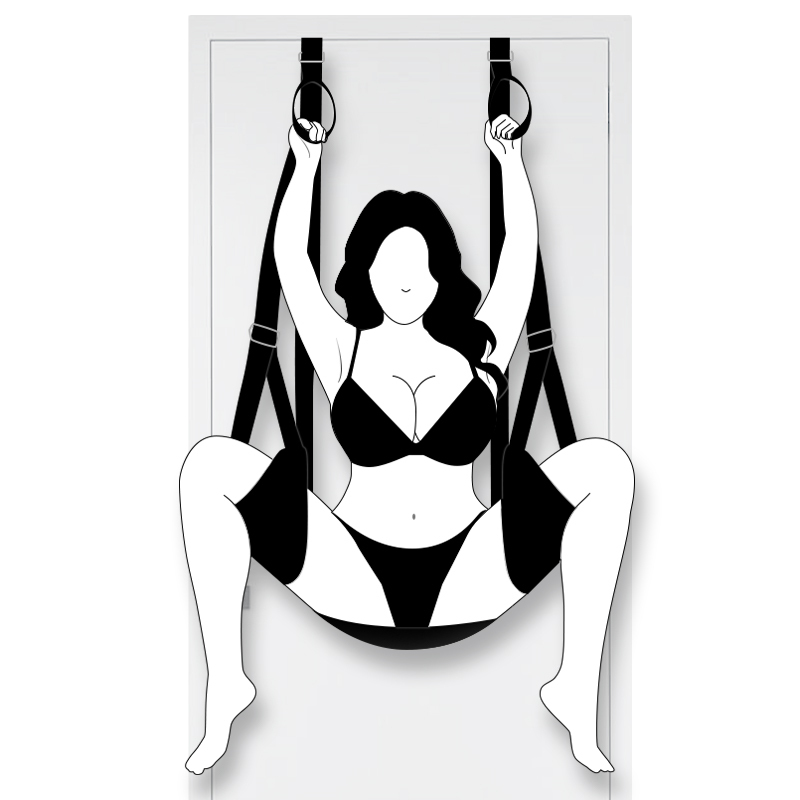 Deur Sex Schommel met Zitje, Draagvermogen tot 300lbs