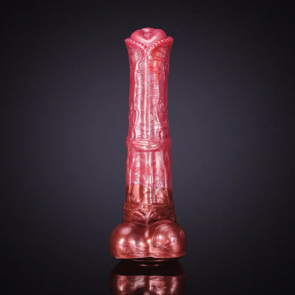 Dikke Realistische Paarden Dildo Met Ballen 28cm