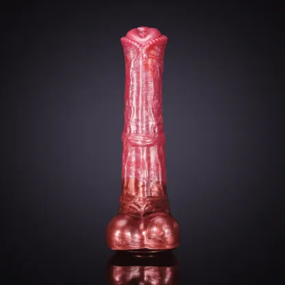 Dikke Realistische Paarden Dildo Met Ballen 28cm