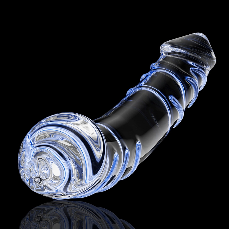 Double Ended Jumbo Dildo Glas 28.5cm