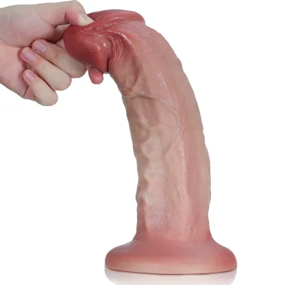 Dubbellaagse Siliconen Grote Anaal Dildo - 29 cm