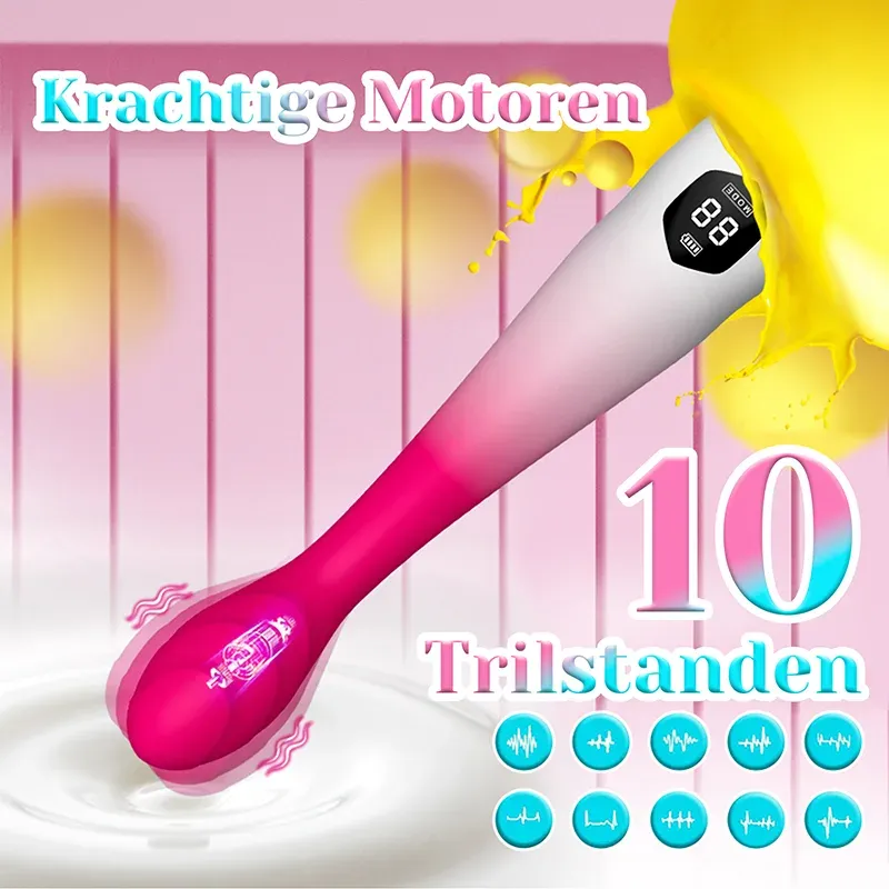 10 Trillingen Snel Opladen G-Spot Vibrator