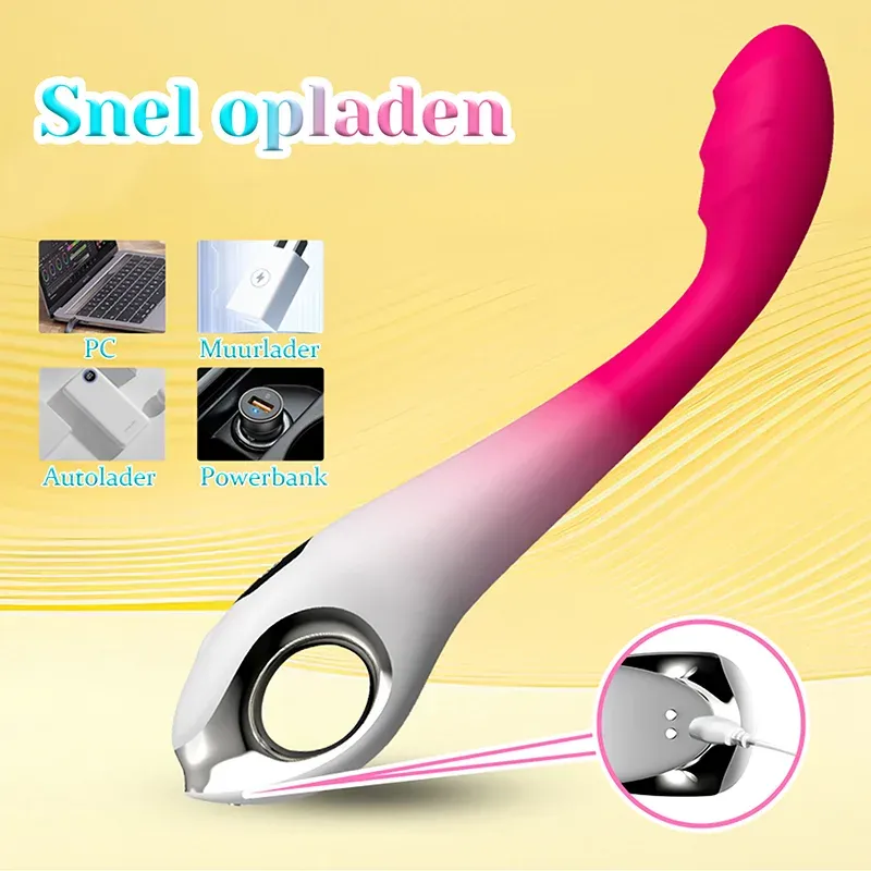 10 Trillingen Snel Opladen G-Spot Vibrator