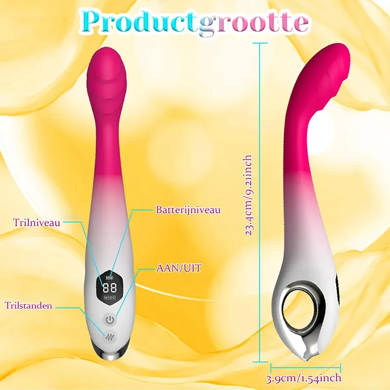 10 Trillingen Snel Opladen G-Spot Vibrator