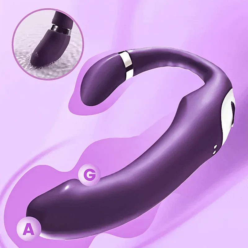 3 In 1 Siliconen Trillende Verwarmende G Spot Vibrator