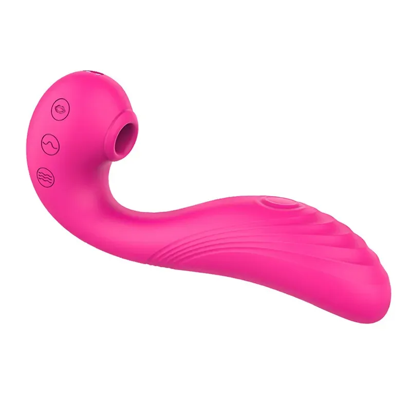 3 in 1 Clitoraal Zuigend G Spot Vibrator