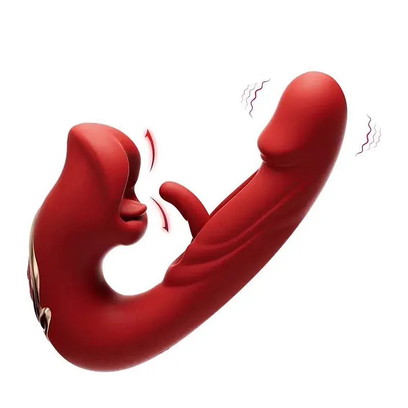 Trillende & Likkende G-spot Vibrator | Lovetoyshub® NL