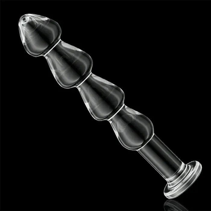 Glazen Blowjob Dildo Buttplug 27cm