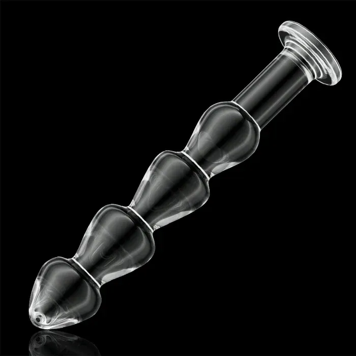 Glazen Blowjob Dildo Buttplug 27cm
