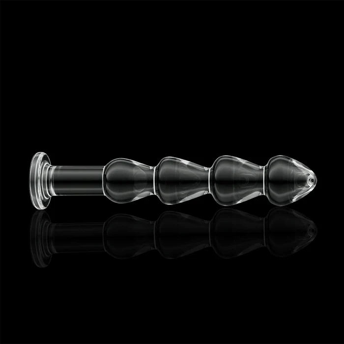 Glazen Blowjob Dildo Buttplug 27cm