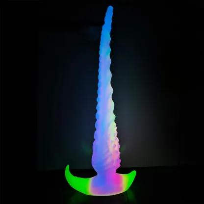 Glow In The Dark Tentacle Silicone Dildo 44.5cm