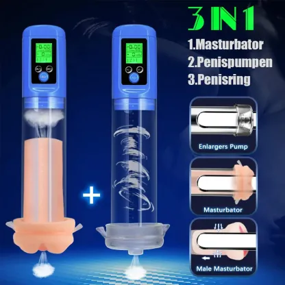 Grote Elektrische Penispomp Met Sterke Zuigkracht