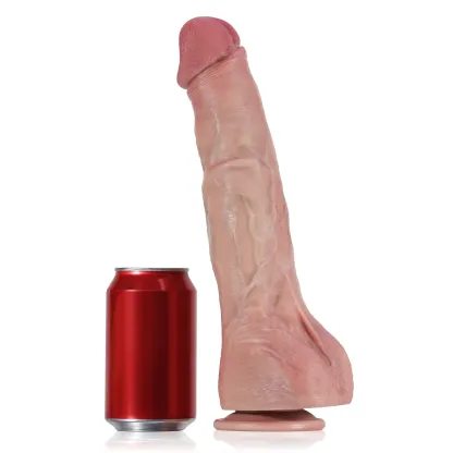 Grote Lange Siliconen Anaal Dildo Met Zuignap 30.8cm