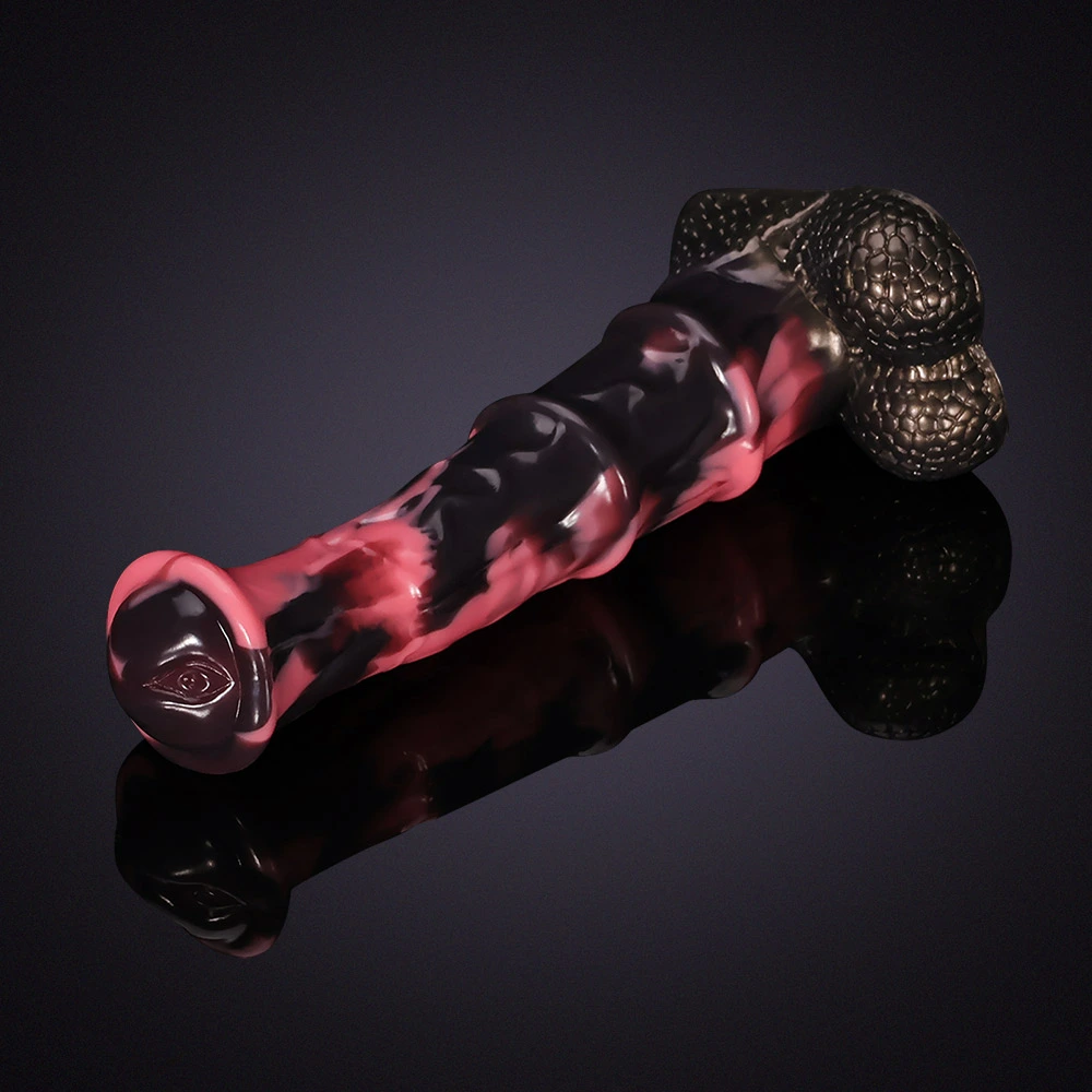 Grote Levensechte Zachte Siliconen Paarden Dildo 25.5cm