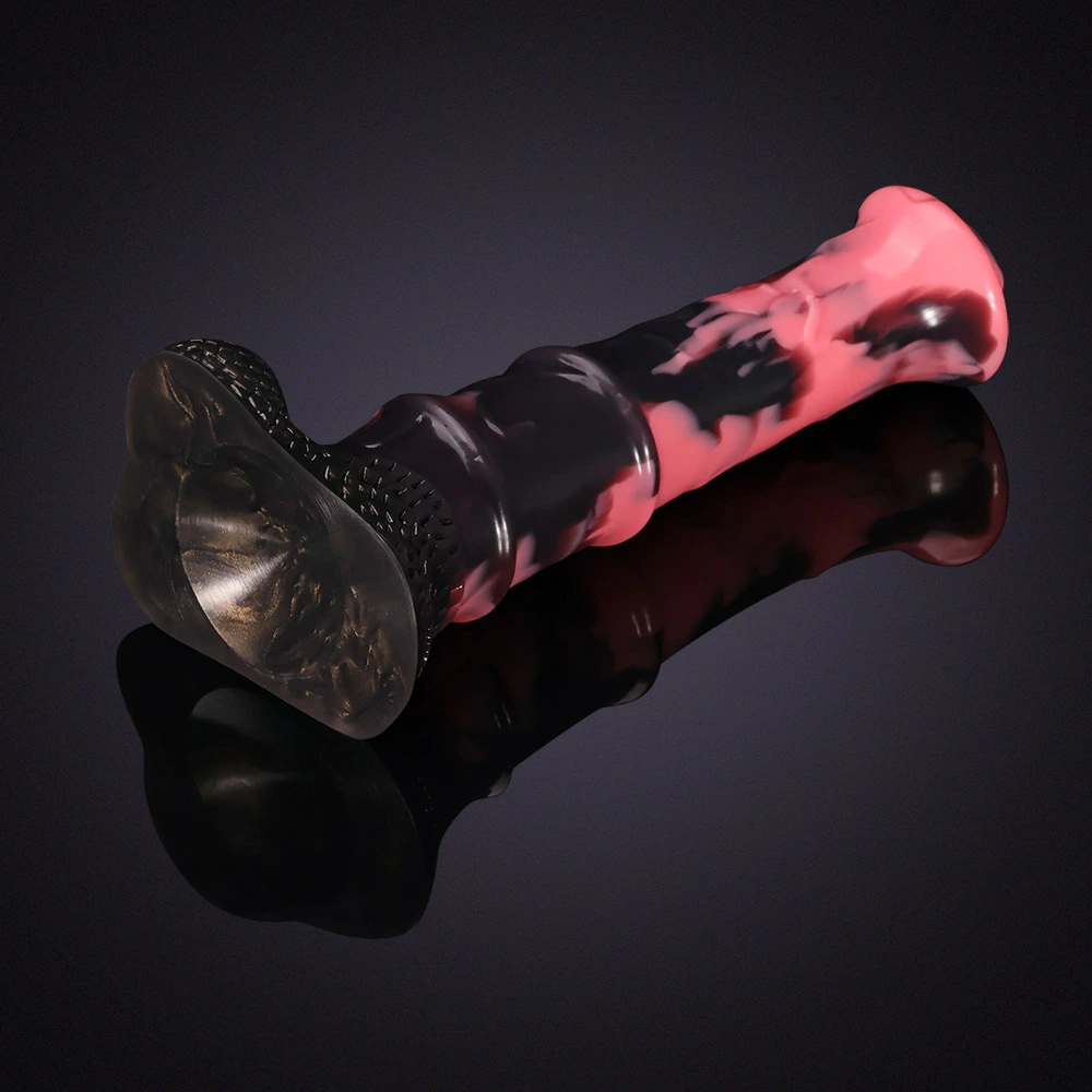Grote Levensechte Zachte Siliconen Paarden Dildo 25.5cm