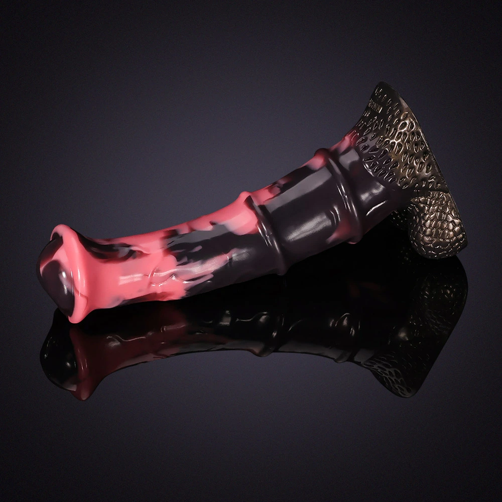 Grote Levensechte Zachte Siliconen Paarden Dildo 25.5cm