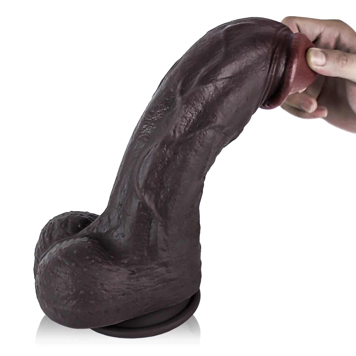 Grote Zwarte Anal Realistische Dildo 28cm
