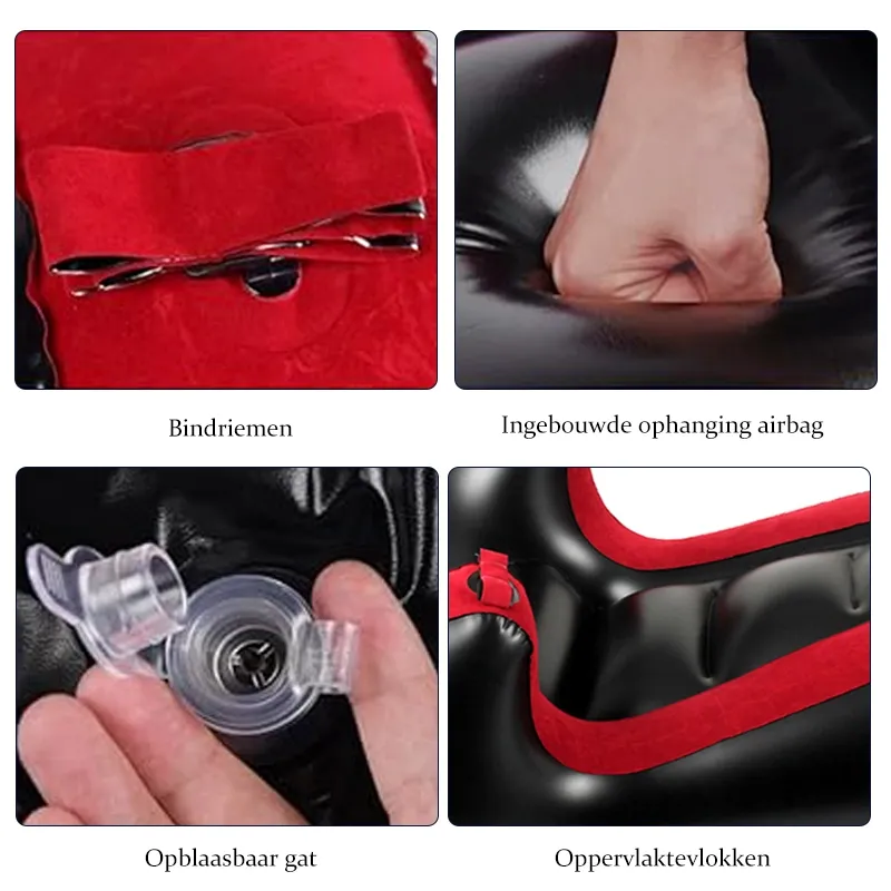 Inflatable Sex Pillow Met Gespleten Benen