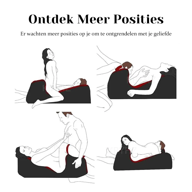 Inflatable Sex Pillow Met Gespleten Benen