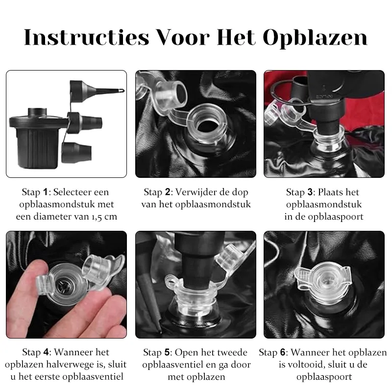 Inflatable Sex Pillow Met Gespleten Benen