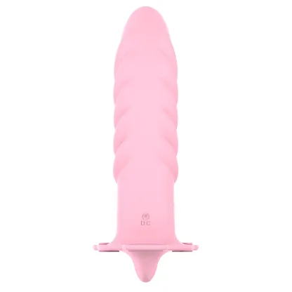 Lesbian Anaal Strap-on Electrische Dildo 19.3cm