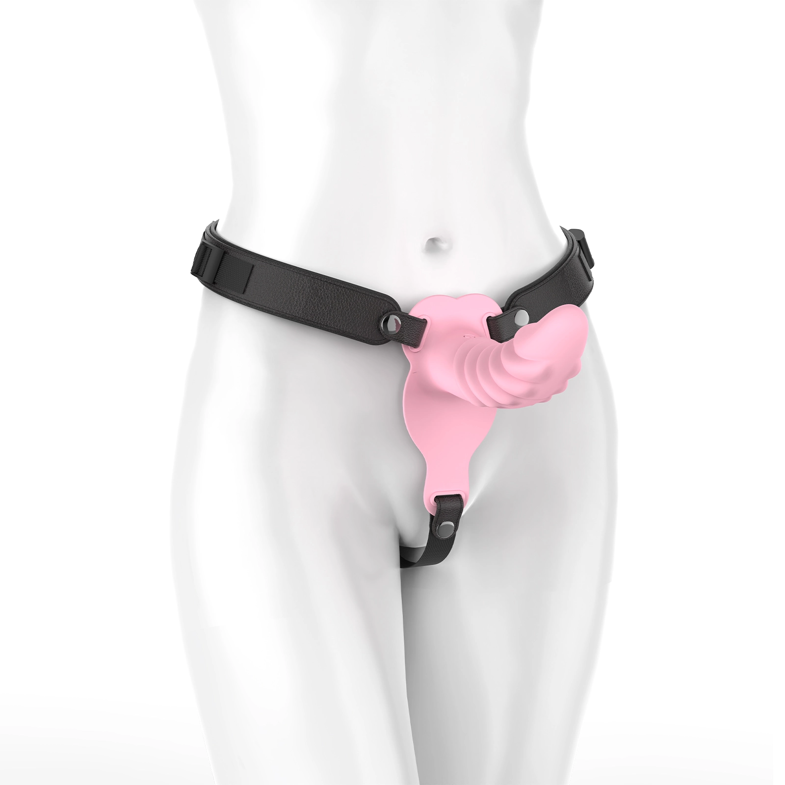 Lesbian Anaal Strap-on Electrische Dildo 19.3cm