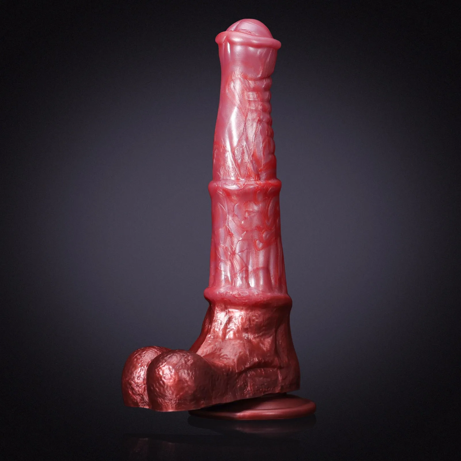 Levensechte Big Siliconen Paarden Dildo 24.5 cm