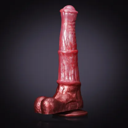Levensechte Big Siliconen Paarden Dildo 24.5 cm