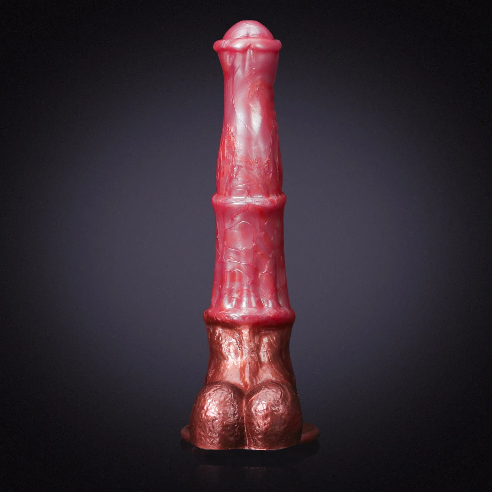 Levensechte Big Siliconen Paarden Dildo 24.5 cm