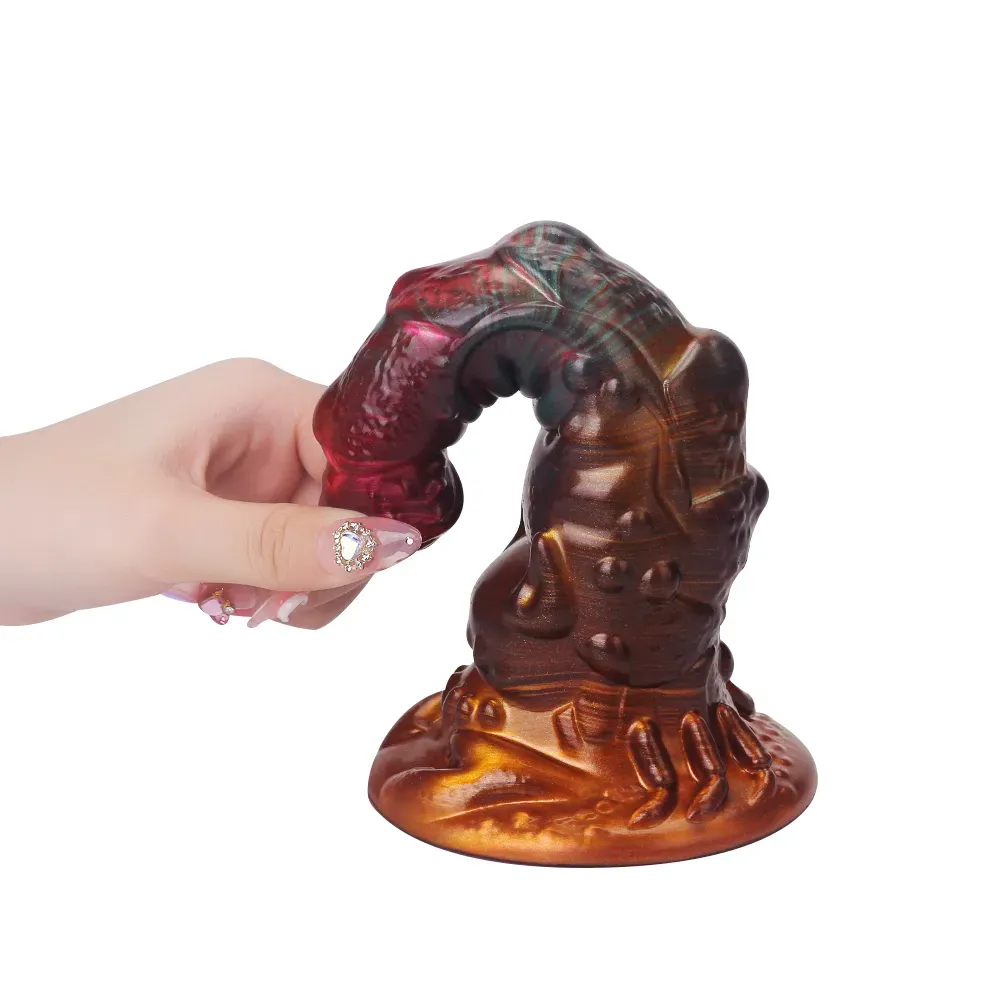Levensechte Curved Monster Dildo 22.5cm