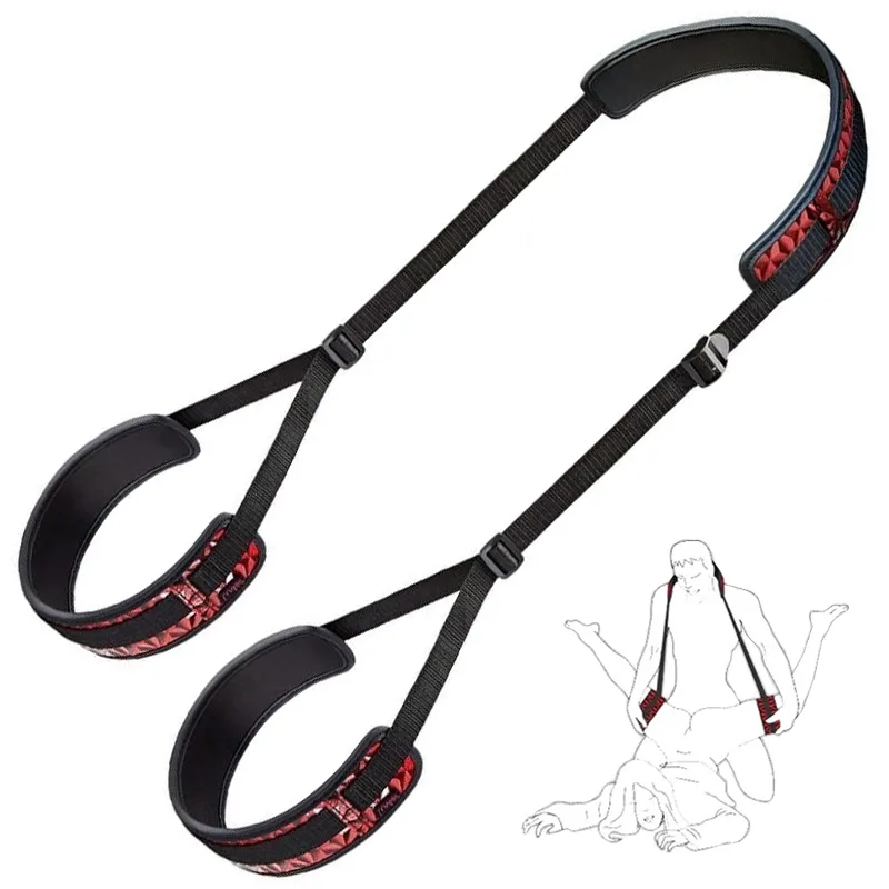 Lichaam Seks Schommel Met Leren Bondage Band